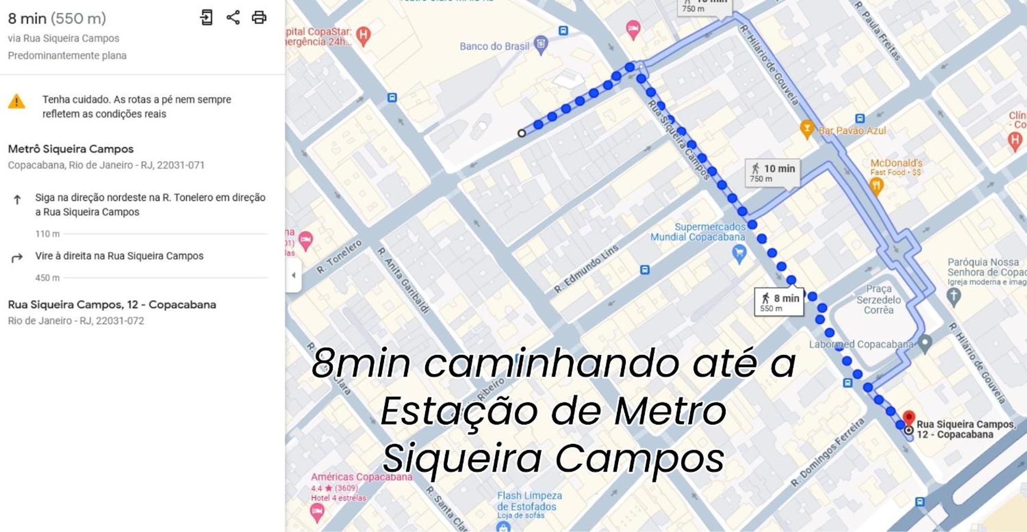 Excelente Apartamento A 1Min Da Praia De Copacabana Rio de Janeiro Eksteriør bilde